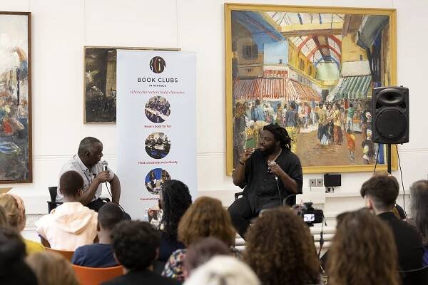 Alex Wheatle and Jason Reynolds
