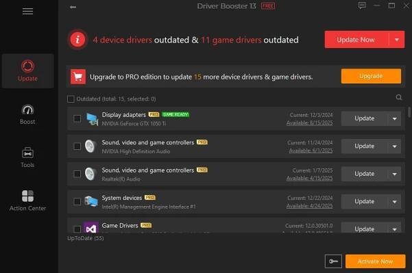 Driver Booster 13,0 free download - Software reviews, downloads, news, free trials, freeware and full commercial software