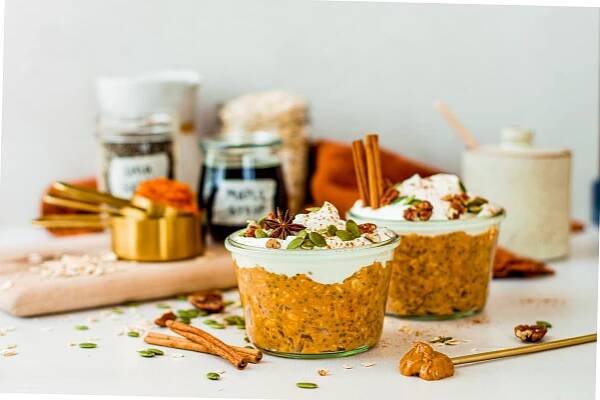Gut Healthy Pumpkin Pie Overnight Oats » So Fresh N So Green