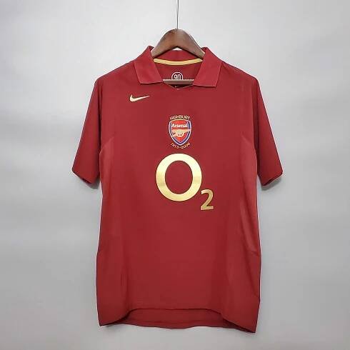 Arsenal Home Kit 2005/06 (Half Sleeve)