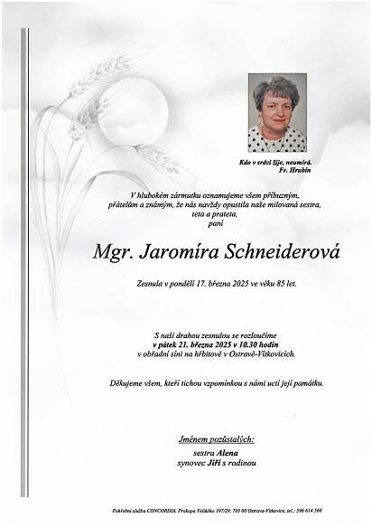 Smuteční oznámení