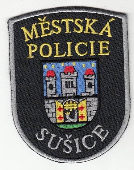 Sušice - nášivka městská policie