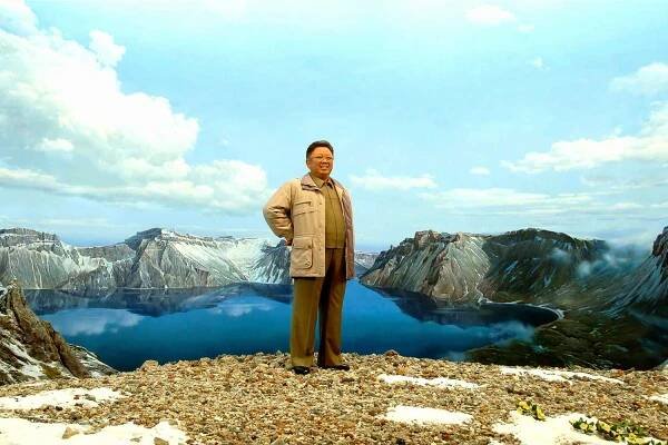 wax statue of former North Korean leader Kim Jong-il