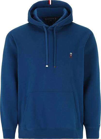 Tommy Hilfiger Big & Tall Mikina – modrá: přední strana
