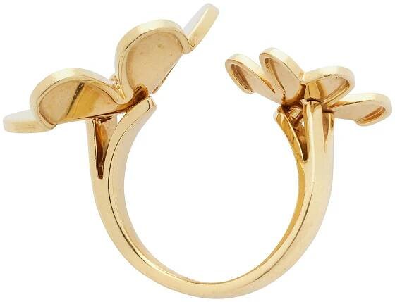 Gold and Diamond Frivole Ring