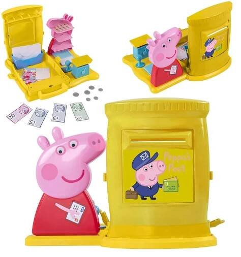 Prasátko Peppa Žlutá poštovní schránka