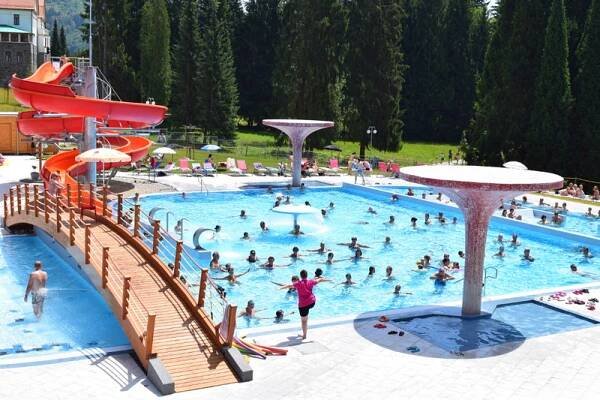 Termální park - Termální lázně Velké Losiny - lázeňský resort