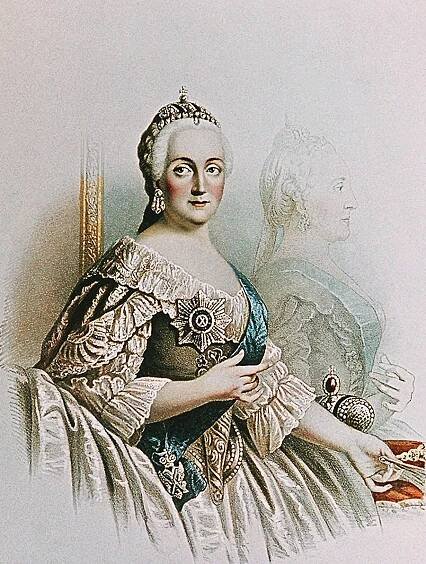 Why were there so many Germans in the Russian Empire?