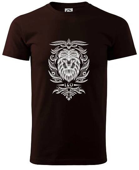Leo - vintage - Klasické pánské triko