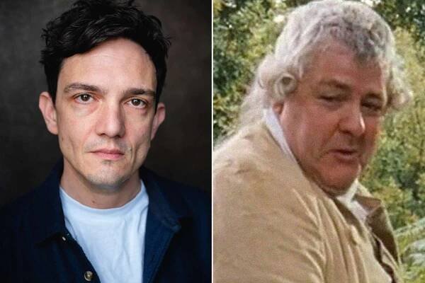 Sebastian Armesto; Peter Wight as Mr. Gardiner in 'Pride & Prejudice'