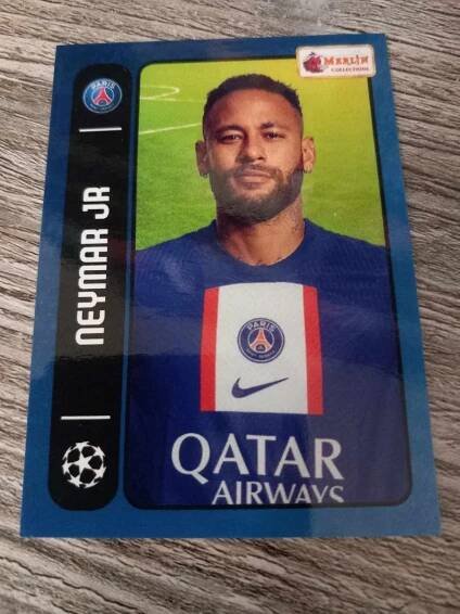 2022/23 Topps Merlin Heritage 98 - Neymar JR Paris Saint-Germain PSG