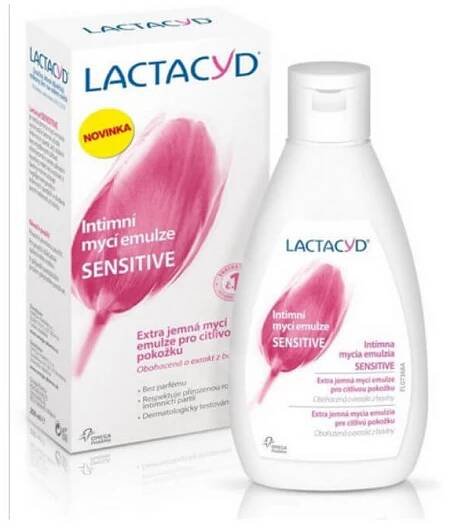 LACTACYD Intimní mycí emulze Sensitive 200 ml
