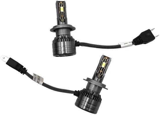 LED A5 autožárovka H7 6000K 15000lm 2x75W, sada 2ks