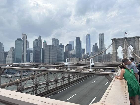Den 2 – Socha Svobody, Wall Street, Brooklyn Bridge, Chinatown & Little Italy – Baterie v trapu