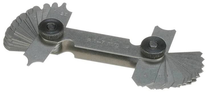 Radiusové měrky 1 – 7 mm 150952 - FMAN.cz - Buď chlap!