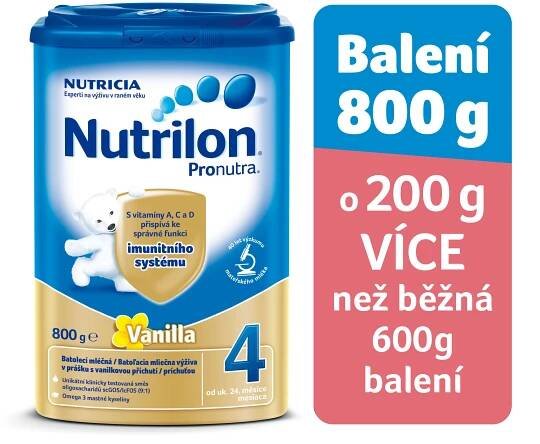Nutrilon Pronutra 4 Vanilka 800 g