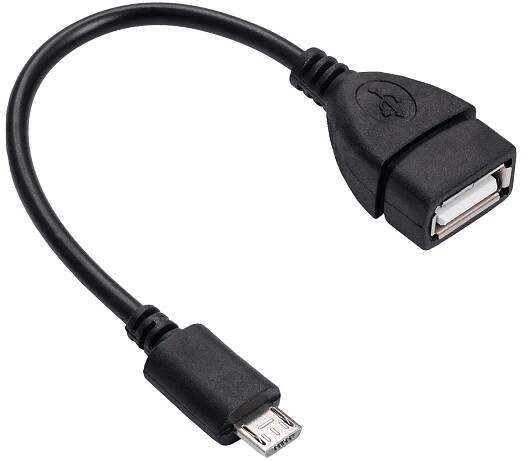 Adaptér USB A 2.0 na micro-USB B 2.0