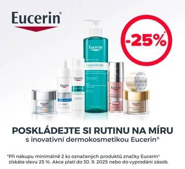Eucerin při 2 ks SLEVA 25 %
