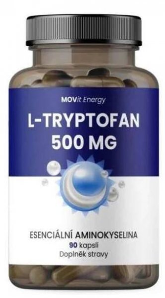 MOVit L-Tryptofan 500mg, 90 kapslí
