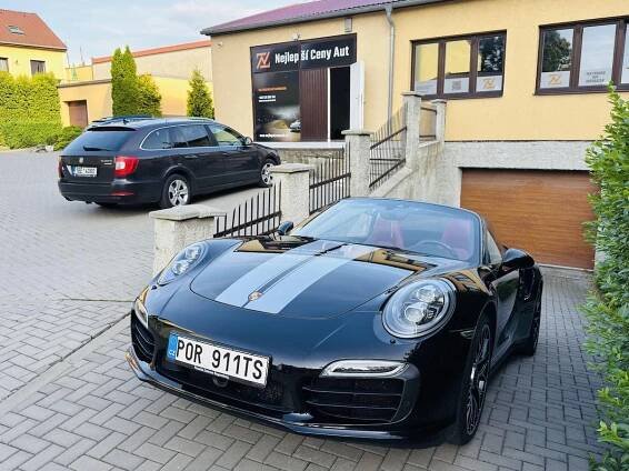PORSCHE 911 TURBO S cabrio 4x4 991 TOP STAVV ZÁRUCE PORSCHE - 9
