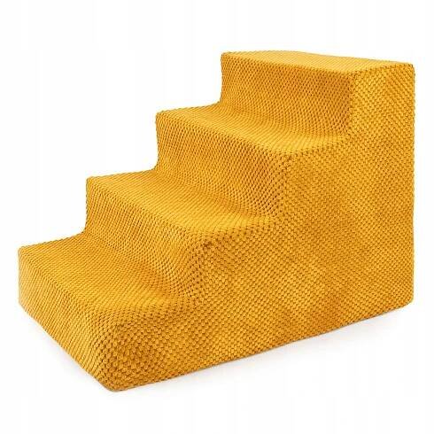 Schodiště Schůdky Pro Psa Kočky 40 CM Medová Plošina