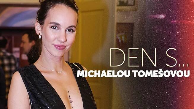 Den s Michaelou Tomešovou. Herečka nás vzala do svého domku za Prahou. Podívejte se na její bejvák