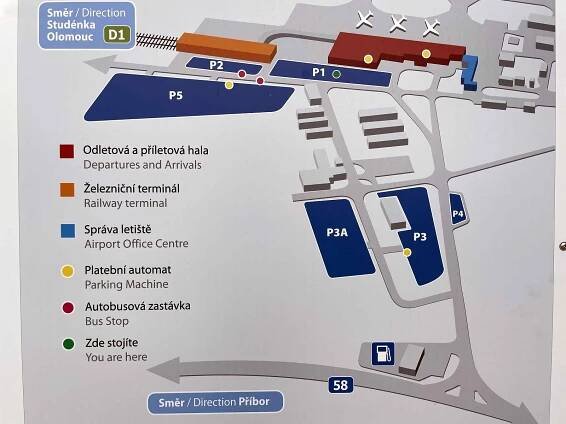 Parkování u letiště Leoše Janáčka Ostrava: kde je to možné a kolik stojí?
