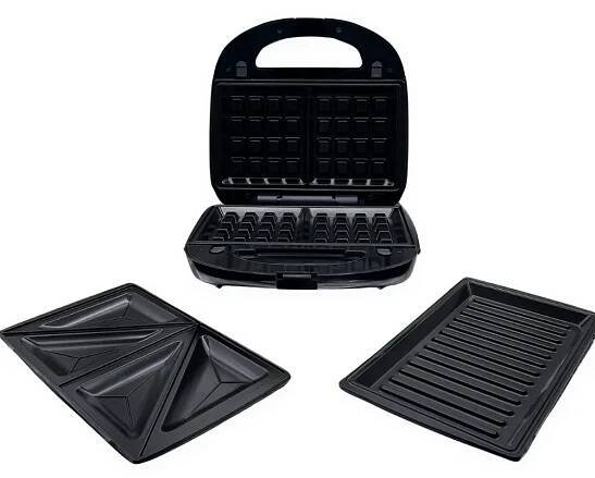 Eisenbach 3v1 Sendvičovač, vaflovač, gril - 1000W