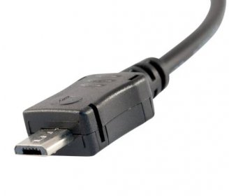 PremiumCord USB A 2.0 (F) - Micro USB B 2.0 (M), 0,2m USB propojovací kabel