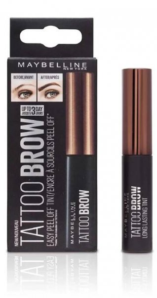 Maybelline Tattoo Brow Medium Brown 1×4,6 g, gél na obočie