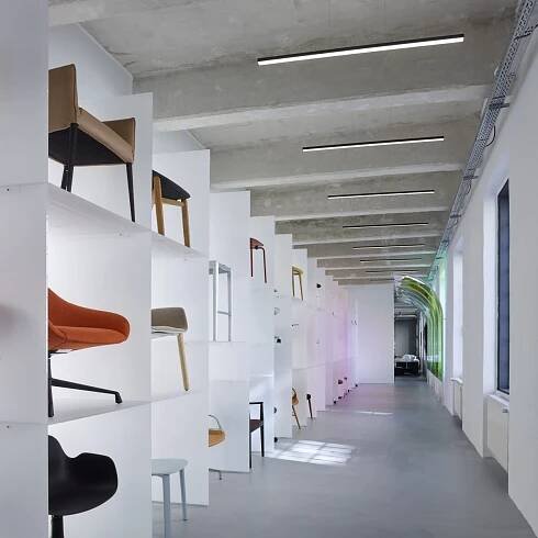 Konsepti Ausstellungsraum - Perspektiv