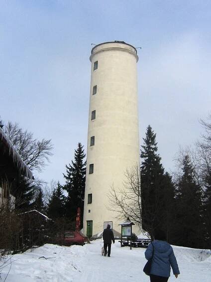 Rozhledna na Libíně (1095 m.n... - Rozhledna