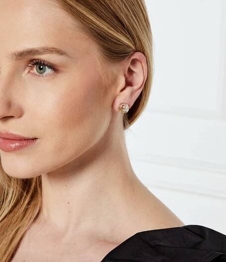 Náušnice Guess | Zlatý UBE05225