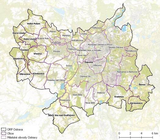 Ostrava | Charakteristika zájmového území