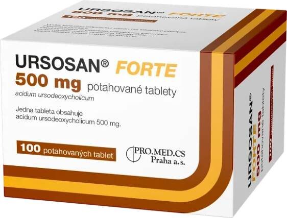 URSOSAN FORTE 500 mg potahované tablety