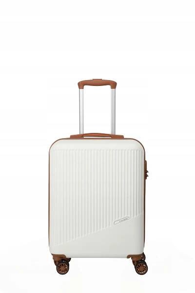 Kufr TRAVELITE BALI S WHITE/COGNAC velikost: S