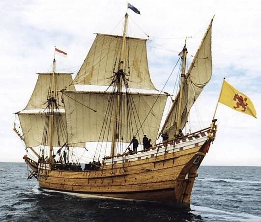 a ship from the dutch east india company