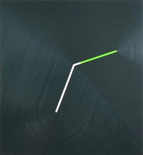 Osamu Kobayashi, Break, 2014, oil on canvas, 52″ x 48″