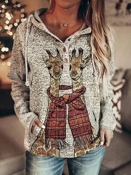 Wolf 3d Print Women Hoodies - petsbrand