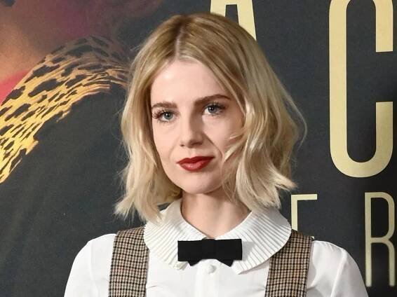 I Used to Hate This Skirt Trend, But Lucy Boynton's Cute Outfit Made Me Do a 180