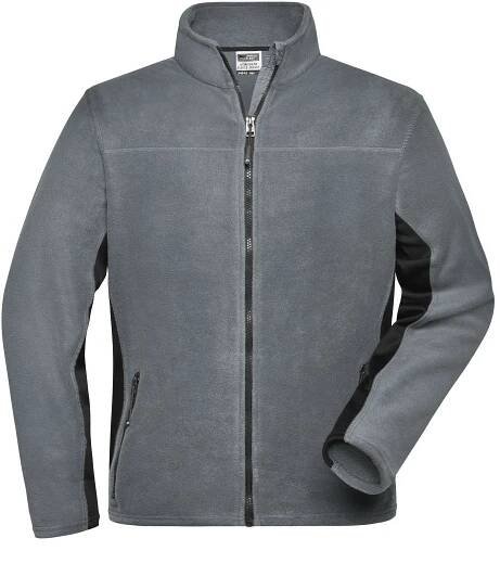 Pánské pracovní Fleece mikina STRONG Carbon/black XS