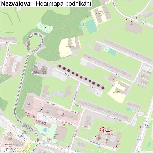 Nezvalova - mapy | Kurzy.cz