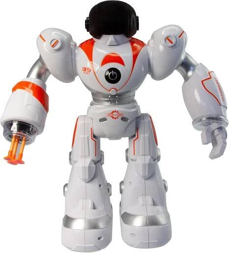 Alltoys Robot Robin oranžovo - bílý