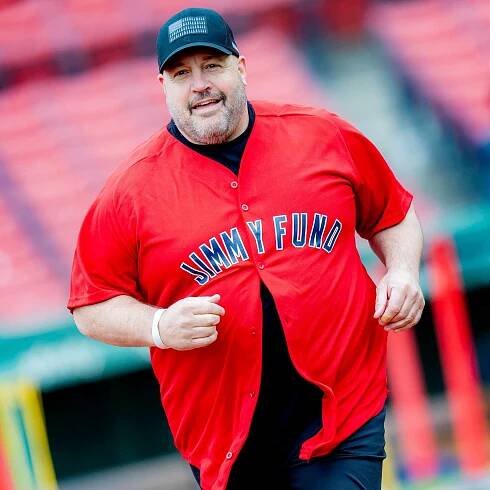 May 18, 2024: Kevin James during Jimmy Fund Day at Fenway to benefit the Dana-Farber Cancer Institute in Boston