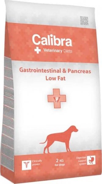 Calibra Veterinary Diets Dog Adult/Senior Gastrointestinal/Pancreas Low Fat Salmon