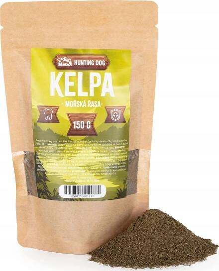 Hunting Dog Kelpa mořská řasa pro psy a kočky 150 g od 125 Kč