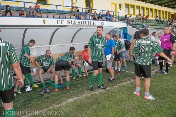 Oslavy 90. let FC Slušovice doprovodily přátelská utkání, zábava i vzpomínka na Františka Čubu - Horní Podřevnicko