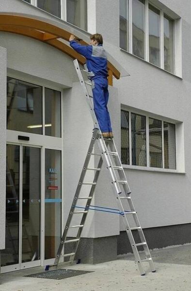 ŽEBŘÍK ELKOP VHR H 3X9 AL VÍCEUČELOVÝ HOBBY - ŽEBŘÍKY, SCHŮDKY, LEŠENÍ - DÍLNA A GARÁŽ