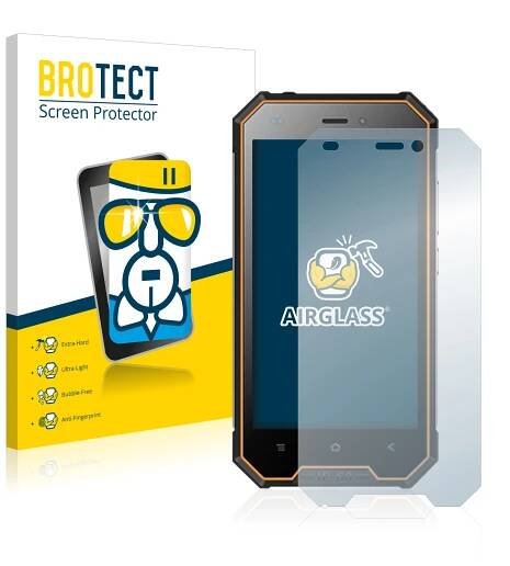 2x BROTECTHD-Clear Screen Protector Blackview BV4000 Pro