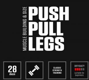 Push Pull Legs Strength Program by DAREBEE